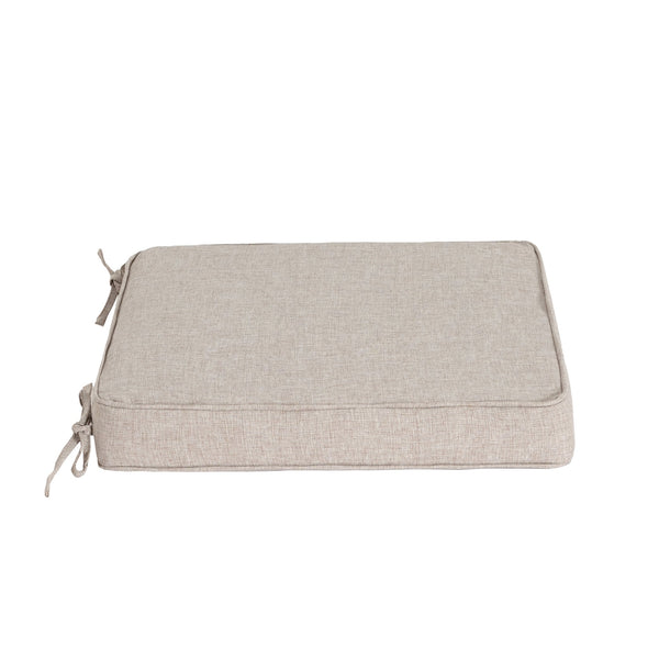 English Elm Christopher Knight Home® - Noah Plush Outdoor Dining Chair Cushion In Beige - Durable, Fade-Resistant & Easy To Clean Comfort N775P291472B