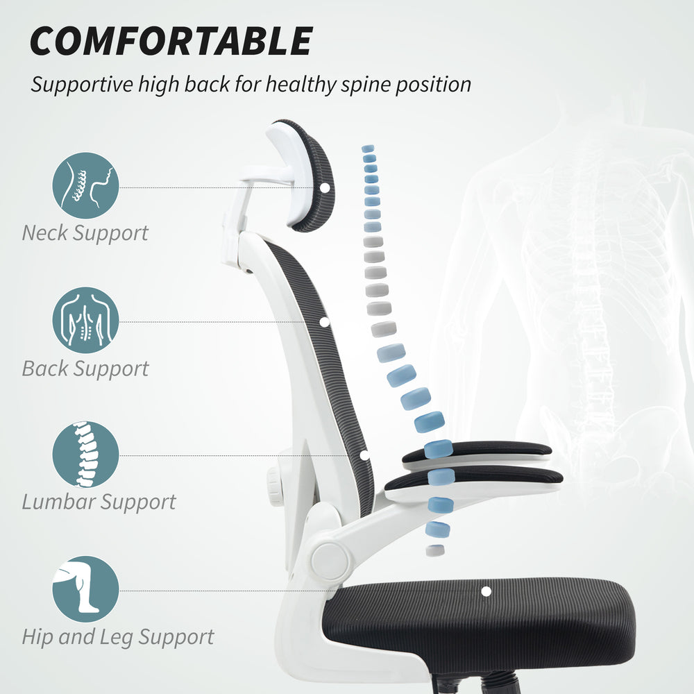 English Elm Office Chair Retro Low Back Microfiber Seating with Tilt and Pneumatic Height Adjust T3971P407979