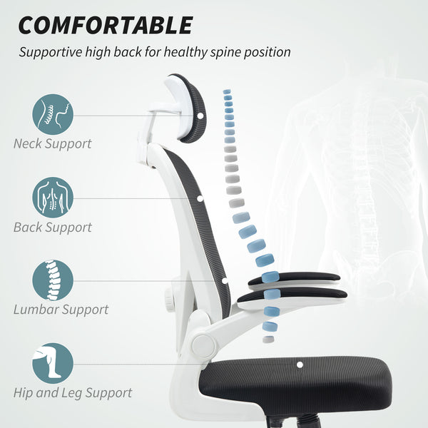 English Elm Office Chair Retro Low Back Microfiber Seating with Tilt and Pneumatic Height Adjust T3971P407979