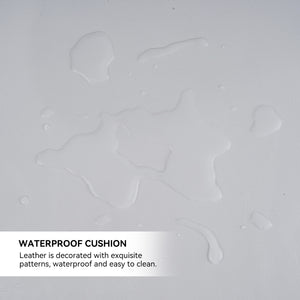 English Elm Bar Stools Set Of 2 - Adjustable Bentwood Swivel Chairs, Pu Leather, Comfort Backrest & Footrest T3950P394227