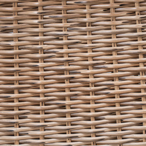 English Elm Christopher Knight Home® - Outdoor Acacia Wood Bench With Teak Finish & Handwoven Brown Wicker Legs For Stylish Seating N773P286716B