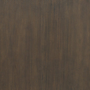 English Elm U_style Farmhouse Pine Veneer Buffet Cabinet with Double Doors for Kitchen or Entryway Dark Brown N711P410389B