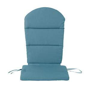English Elm Christopher Knight Home® - Chair Cushion: Aqua Blue Adirondack Cushion For Outdoor Comfort – Stylish, Durable, And Secure Fit N769P577024D