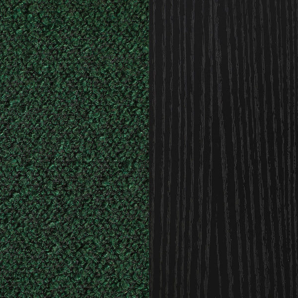 English Elm Slater Green Bouclé Upholstered Accent Chair with Dark Wood Frame, Plush Comfort and Timeless Texture B062P299951