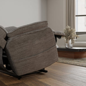 English Elm Plush Lucie Dove Power Lift Chair with Ultra-Plush Upholstery, USB Port, Dual Pockets, Quiet Lift Recliner B339P409523