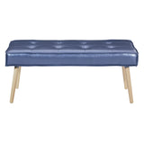 OSP Home Furnishings Amity Bench Sizzle Azure