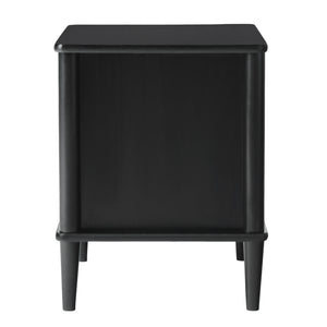 Spindle Mid-century Modern Nightstand with Drawer and Open Cubby for Stylish Storage Solutions