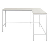 OSP Home Furnishings Contempo L-shaped Desk White Oak