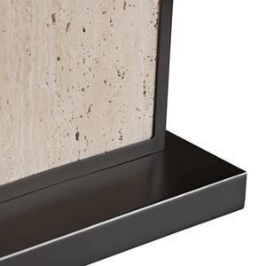 Crestview Collection 27.5"H Stonehurst Marble & Metal Table Lamp - Elegant Shade, Versatile 3-way Lighting, Modern Design   Cvamb0096