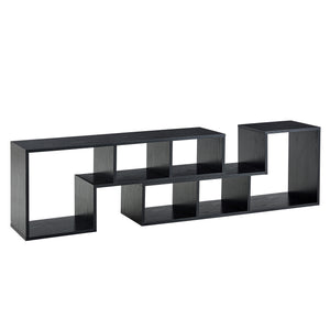 English Elm Modern Modular Mdf Entertainment Center Open Shelving Console for Any Room Layout W3875P435415