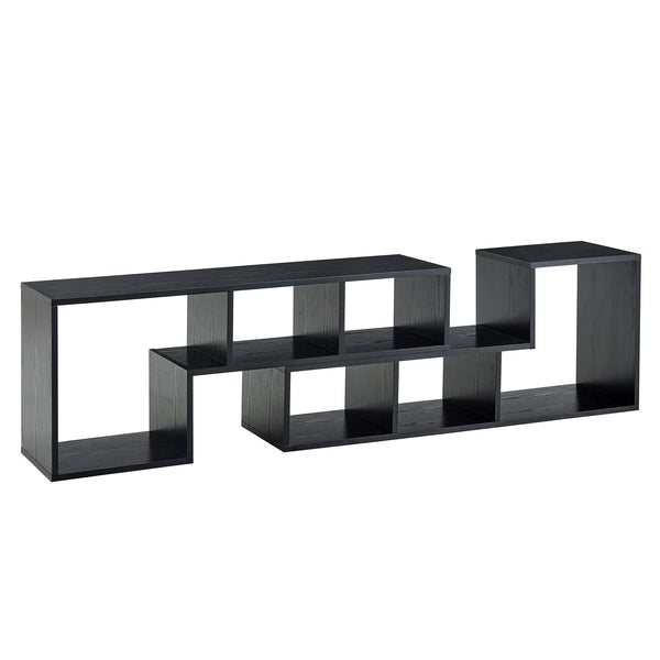 English Elm Modern Modular Mdf Entertainment Center Open Shelving Console for Any Room Layout W3875P435415