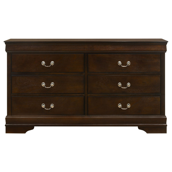 English Elm Bruno Cappuccino 5-Piece Bedroom Set - Sleek Sleigh Bed, Ample Storage & Timeless Style For Your Retreat B062S00906