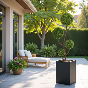 English Elm 5ft Artificial Willow Silk Faux Tree Cascading Branches for Living Room or Office W2945P279015
