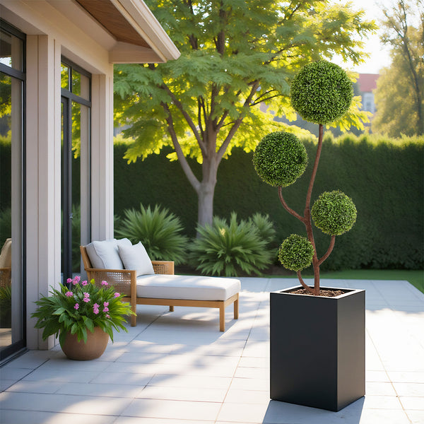 English Elm 5ft Artificial Willow Silk Faux Tree Cascading Branches for Living Room or Office W2945P279015