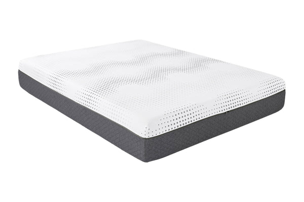 English Elm 12" Full Gel-Infused Green Tea Memory Foam Hybrid Mattress, 12" Plush Pocket Coils, Breathable USA-made B011P218277