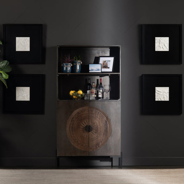 Crestview Collection Study Black And White Wall Decor By Crestview - Elegant Art Piece For Modern Home Interiors   Cvbzwf133