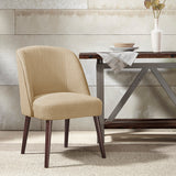 Madison Park Bexley Modern/Contemporary Rounded Back Dining Chair MP100-0152 Natural