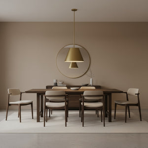 English Elm 16 Inch Sculptural Matte Pendant Light with Etched Glass Diffuser for Kitchen or Dining Antique Brass B370P403646