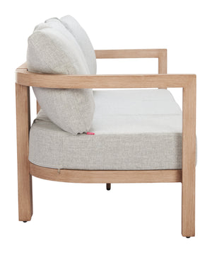 Zuo Modern Leto Armchair: Chic Modern Design In High-quality Olefin And Aluminum For Stylish Home Décor Gray 100% Olefin,Aluminum 704115-zuo-modern