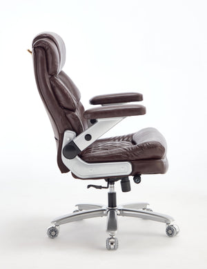 English Elm 500lbs Heavy Duty Executive Chair Wide Spring Seat Ergonomic High Back Home Office W5201P419026