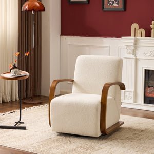 English Elm Meditation Chair - Ergonomic Cross-Legged Seating With Lumbar Support & Adjustable Cushion In Beige W3248P399635