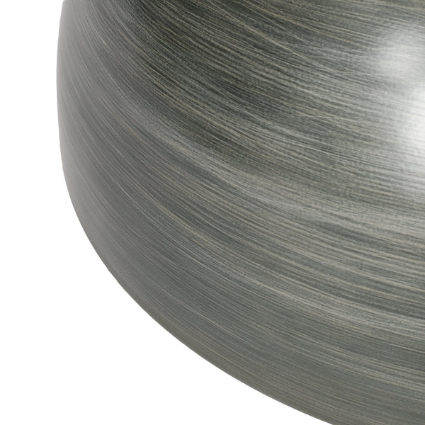 English Elm Christopher Knight Home® - METAL Hourglass Coffee Table with Brushed Antique Brown Finish, Hammered Iron Texture, Durable Edge Trim Antique Silver 72227.00