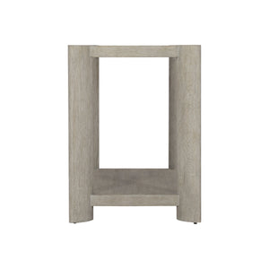 Bernhardt Bernhardt Arlyn Nightstand With 5 Drawers, Flaxen White Oak Finish, Sculptural Angled Legs, Modern Craftsmanship 309214