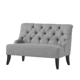 Christopher Knight Home® - Noble House - Nicole Contemporary Tufted Fabric Settee