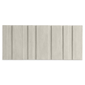 Bernhardt Bernhardt Wire-Brushed Oak Tempo Cocktail Table With Geometric Vertical Panels, Casters, Larza Finish 346014