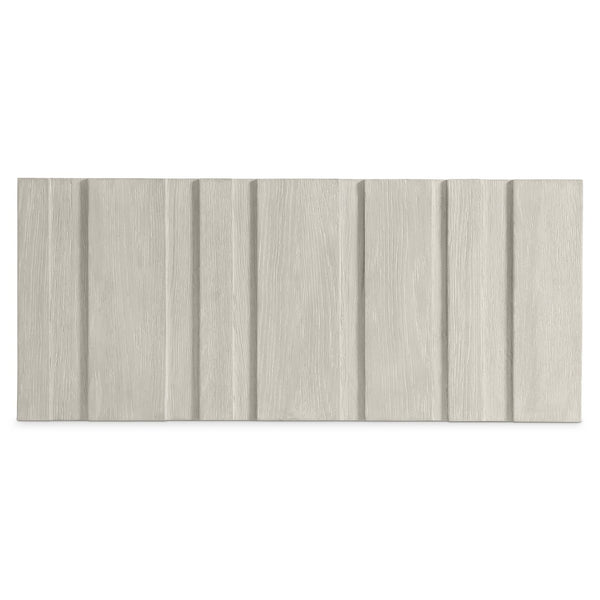 Bernhardt Bernhardt Wire-Brushed Oak Tempo Cocktail Table With Geometric Vertical Panels, Casters, Larza Finish 346014