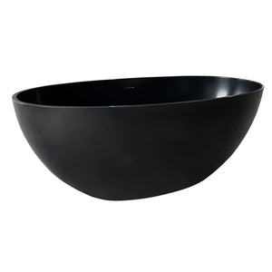 English Elm 55" Freestanding Soaking Tub Eco Stone Resin Matte Finish Spa Inspired Bath T3785P353953