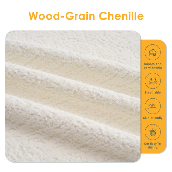 English Elm Curved Boneless Sofa modular 110" sectional with high-density foam & spring core, kid‑friendly curves, no assembly required for easy moving and cozy lounging White W2231S00005