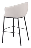 Essen Barstool Ivory 109808 Zuo Modern