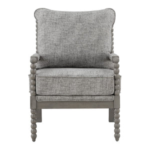 OSP Home Furnishings Abbott Chair Graphite