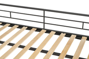 English Elm Twin Over Full Bunk Bed - Space-Saving Solution With Sturdy Metal Frame, Quiet Design & Safety Features W427P190045-GIGA