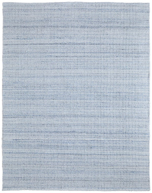 Feizy Rugs Limerick Hand Woven Pet Rug With Cozy Ribbed Texture For Modern Contemporary Spaces And Design Blue,White Pet T37t8022blu000p00