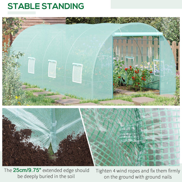 English Elm Outsunny 7x7 Pop up Gazebo Canopy with Mesh Walls Uv Blocking Roof for Camping W2225P200891
