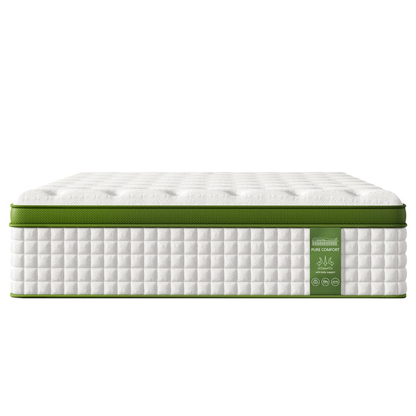 English Elm 12 Inch King Hybrid Mattress Gel Foam Pocket Springs Pressure Relief Cool Knit B2716P242980