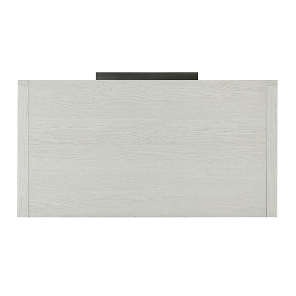 English Elm Modern 3-Drawer Nightstand Beige Finish with Dovetail Full-Extension Drawers, Metal Hardware, 30"W x 17"D x 27"H B2741P405641