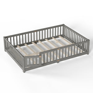 English Elm Twin Xl White Iron Loft Bed with Guardrails and Ladder for Dorm or Teen Room W1580P433579