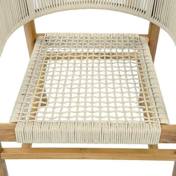 English Elm Modern Chenille Accent Chair with Ottoman Plush Wide Seat Curved Arms for Bedroom Teak+ Beige N719P428476A