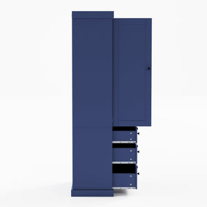 English Elm Topmax Farmhouse Pantry Cabinet Tall Freestanding Kitchen Storage Unit SP000047AAC