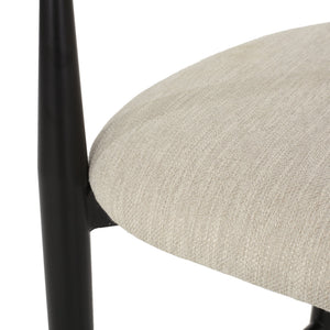 English Elm Christopher Knight Home® - Barstools Set Of 2 – Modern Upholstered Stools With Back Support & Durable Iron Legs For Kitchen Use N779P248198B