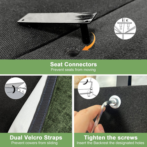 English Elm Modern 2-Seat Slipcovered Sofa In Soft Chenille - Versatile, Comfy Couch For Small Spaces & Apartments W3041S00049