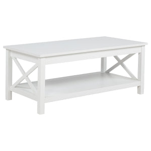 English Elm 2-piece Pine Lift Top Coffee Table Set with Storage for Farmhouse Living Rooms B016S00068