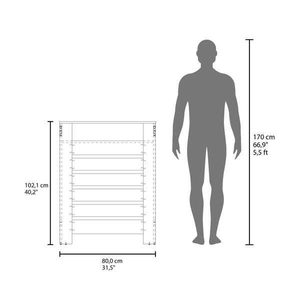 English Elm Radiator Cover Cabinet with Three Open Shelves White Finish Modern Living Room B097P369458