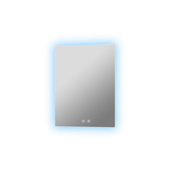 English Elm Vellum Frameless Led Backlit Bathroom Vanity Mirror with Defogger and Touch Control B2731P478335