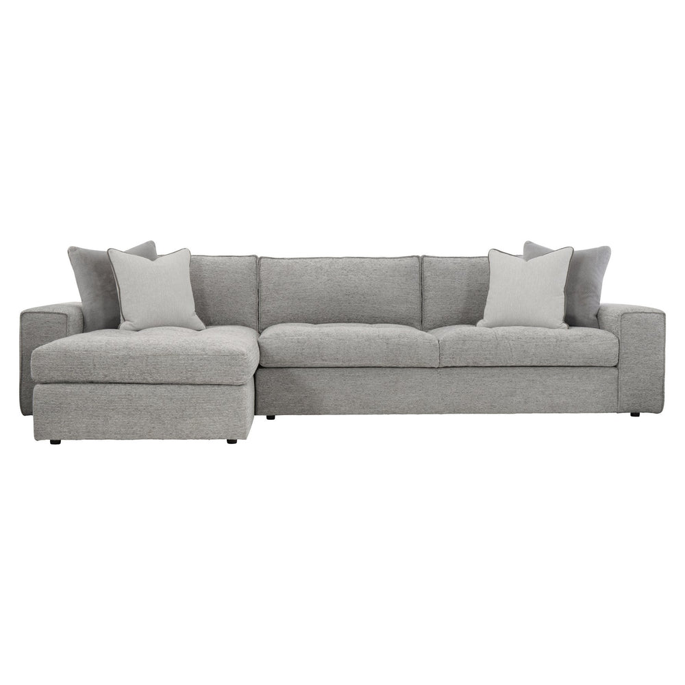 Bernhardt Bernhardt Nest Fabric 2-Piece Sectional With Down-Filled Cushions, Wide Track Arms & Customizable Fabric - Made to Order K1760