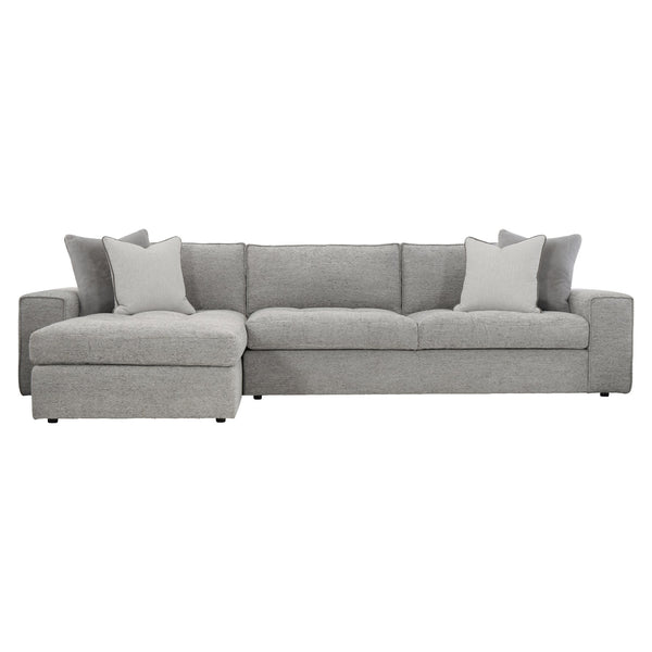 Bernhardt Bernhardt Nest Fabric 2-Piece Sectional With Down-Filled Cushions, Wide Track Arms & Customizable Fabric - Made to Order K1760