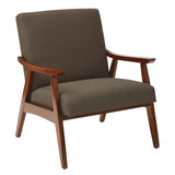 OSP Home Furnishings Davis Chair Klein Otter